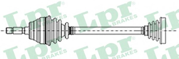 LPR DS20070 Drive Shaft